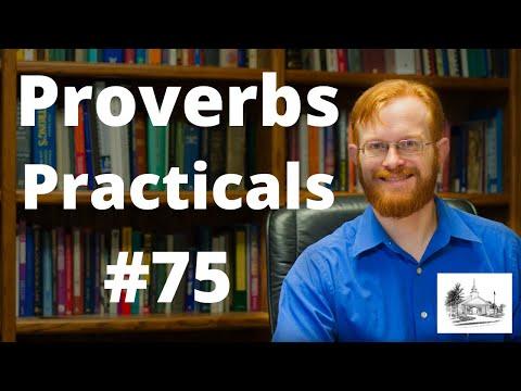 Proverbs Practicals 75 - Proverbs 19:24 -- Too Lazy to Eat