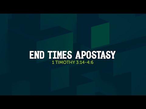 End Times Apostasy - 1 Timothy 3:14-4:6 | Dr. Carl Broggi, Senior Pastor