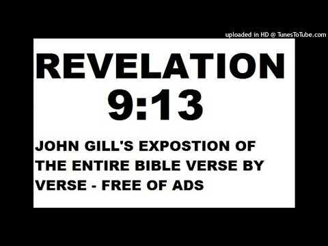 Revelation 9:13 - John Gill's Exposition of the Entire Bible Verse by Verse