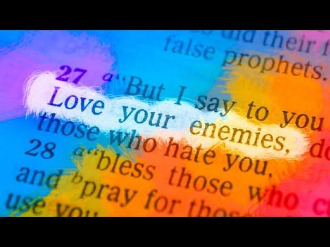Does enemy-love sometimes mean killing since Jesus says kill my enemies in Luke 19:28?