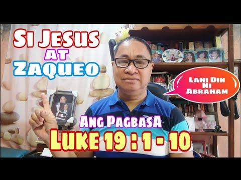Luke 19:1-10 Ang Pagbasa Tagalog / #gerekoreadings II Gerry Eloma Channel