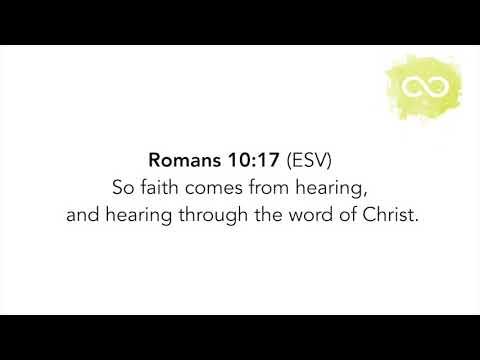 SCRIPTURE MEMORY SONG | Romans 10:17