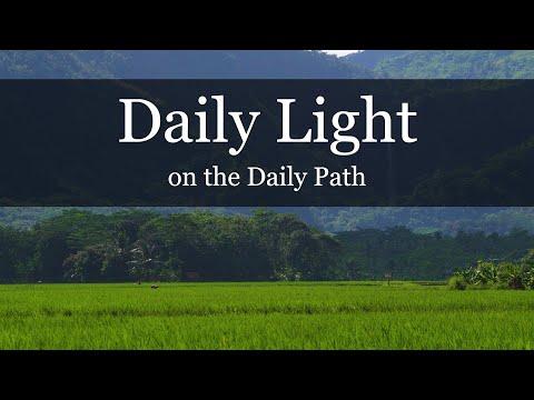 DAILY LIGHT - The Lord Delighteth in Thee (Isaiah 62:4)
