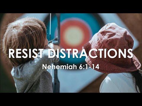 "Resist Distractions, Nehemiah 6:1-14" by Rev. Joshua Lee, The Crossing, CFC Church of Hayward