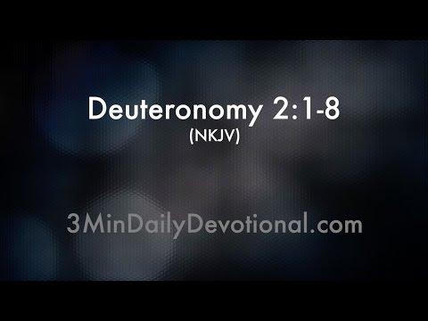 Deuteronomy 2:1-8 (3minDailyDevotional) (#105)