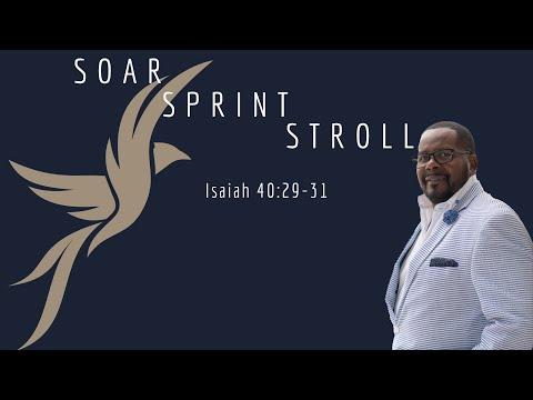 "Soar...Sprint...Stroll.."  Isaiah 40:29-31 +