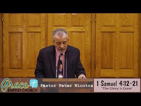 Sermon, April 26, 2020, 1 Samuel 4:12-21, Pastor Peter Nicotra #gbcny † gbcny.org