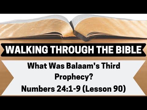 What Was Balaam's Third Prophecy? [Numbers 24:1-9][Lesson 90][WTTB]