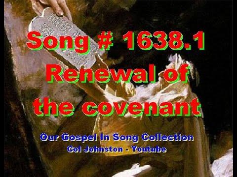 #1638.1- Renewal Of The Covenant -  (Deuteronomy 29:2-13)