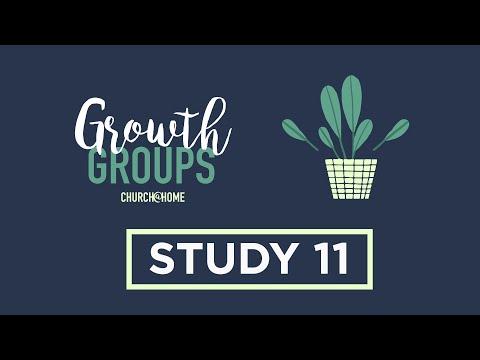 Growth Groups: Study 11 (Ephesians 5:22-6:9)