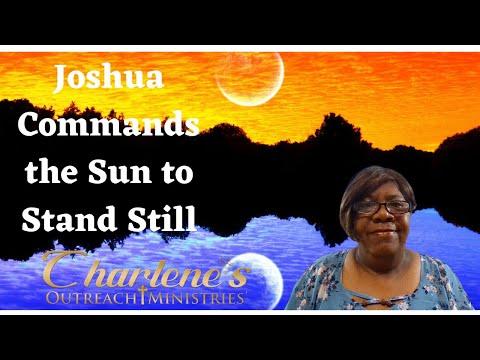 Joshua Commands the Sun to Stand Still. Joshua 10: 1-15. Sunday's, Sunday School Bible Study.