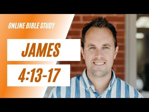 Online Bible Study: James 4:13-17