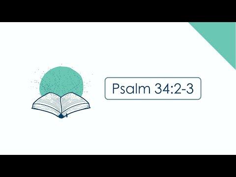 De Heer wil ik prijzen - Psalm 34:2-3 - Samen Bijbelteksten Zingen