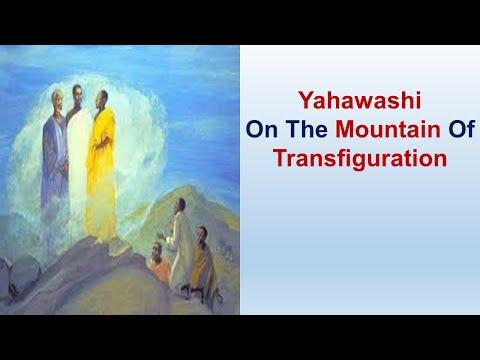 Yahawashi On The Mountain Of Transfiguration - St Luke 9:1-62