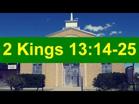 2 Kings 13:14-25 | 22-01-09 PM | Valley View Baptist Church -El Paso TX | Sermon
