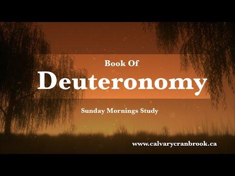 Calvary Cranbrook Sunday Morning online service Deuteronomy 4:1-40