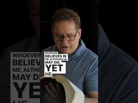 Read the Bible With Me | John 11:25-26 | ✝️ ???? #HolyWeek