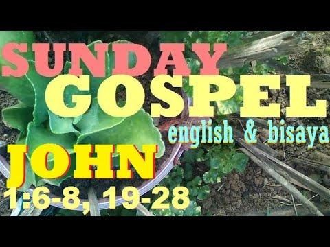 QUOTING JESUS IN (JOHN 1:6-8, 19-28) IN ENGLISH AND BISAYA LANGUAGES