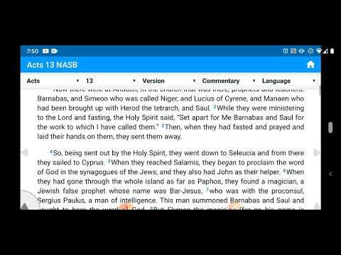 Acts 13:2-3 | prayer | fasting | speaking of the Holy Spirit