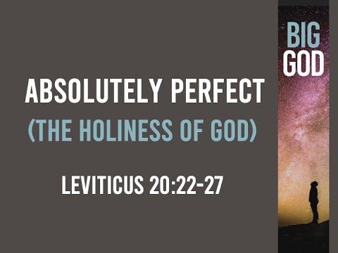 Absolutely Perfect (Leviticus 20:22-27) / Timothy Brubaker