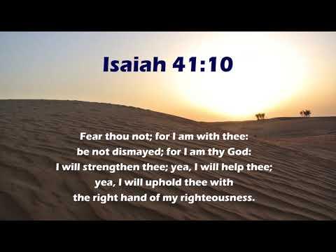 Isaiah 41:10 Scripture Memory Song
