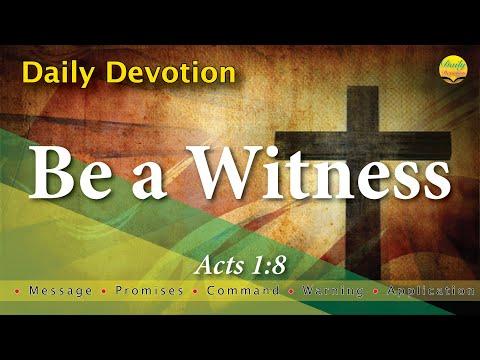 Be a Witness - Acts 1:8 with MPCWA