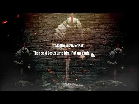 ANIMATED VIDEO BIBLE VERSE Matthew 26:52 FULL HD