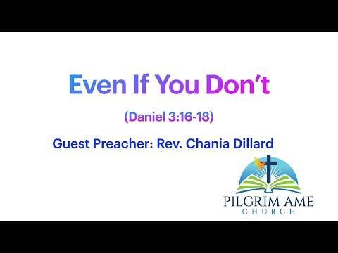 Even If You Don't - Daniel 3:16-18