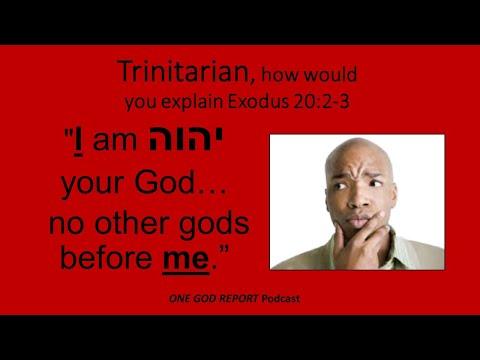 Trinitarian, please explain Exodus 20:2-3.