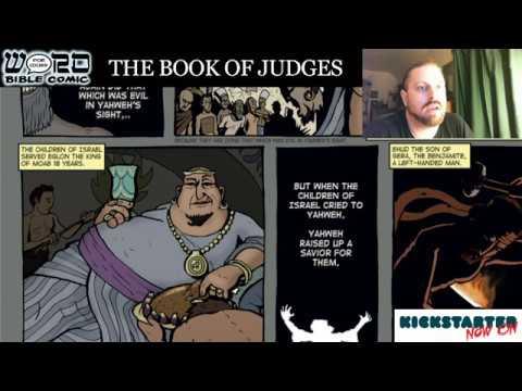 Judges 3:11-19 Bible Study with the Word for Word Bible Comic