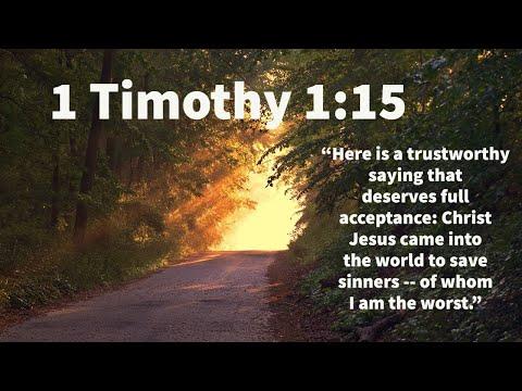 Men Bible Study - 1 Timothy 1:15