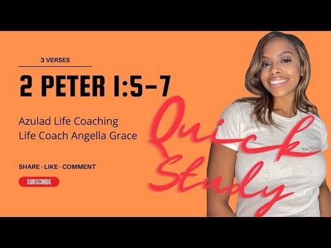 3 Verse Bible Study - Quick Study - 2 Peter 1:5-7