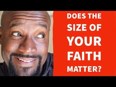 It's NOT About the Size of Your Faith | Mark 9:14-29 | Devotional