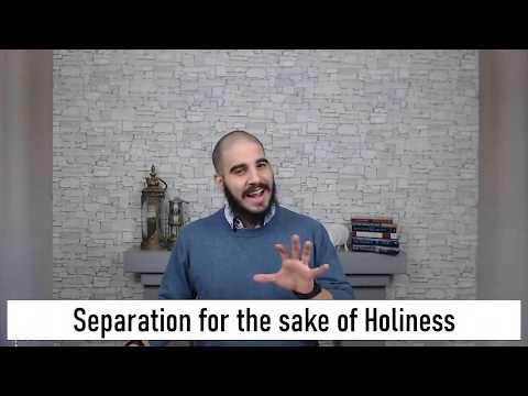 Separation for the sake of Holiness (2 Corinthians 6:14-7:1) - Isaac Pinto