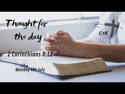 Give Willingly | 2 Corinthians 8:12 | Matt Bell | 4th July 2022