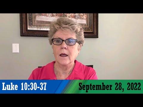 Daily Devotionals for September 28, 2022 - Luke 10:30-37 by Bonnie Jones