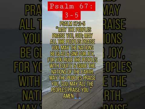 Psalm 67:3-5