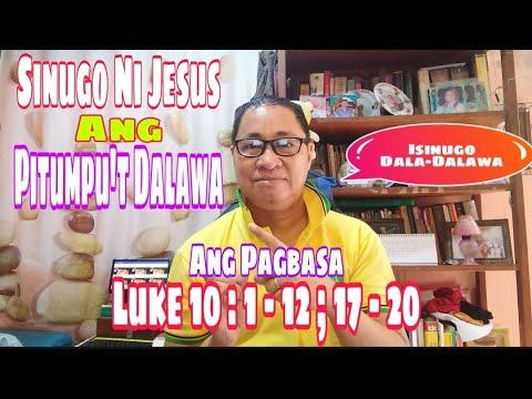 LUKE 10:1-12; 17-20 Pagsusugo sa 72 Alagad/ Pagbasa Tagalog / #gerekoreading II Gerry Eloma Channel
