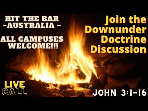 Join our LIVE Downunder Doctrine Discussion on John 3:1-16