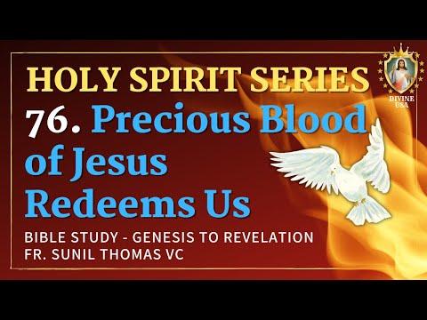 76. Precious Blood of Jesus Redeems Us | Hebrews 9:14 | Holy Spirit Series | Fr. Sunil Thomas vc