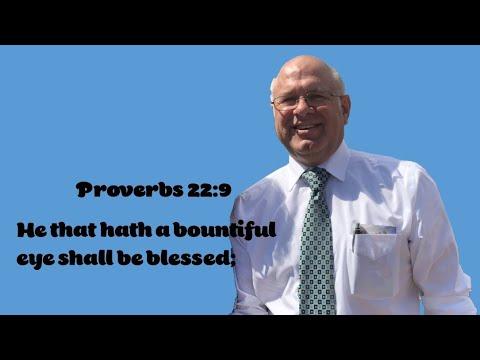 Proverbs 22:9 A Bountiful Eye