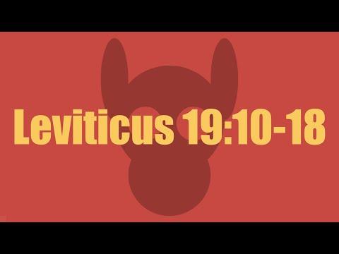 Leviticus 19:10-18