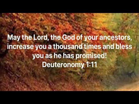 Scripture Memory Song Deuteronomy 1:11 NIV