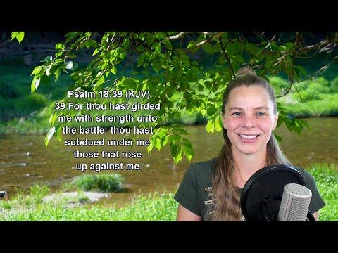 Psalm 18:39 KJV - Courage, Authority & Power - Scripture Songs