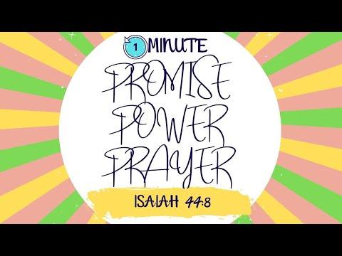 Promise Power Prayer:  Quick Prayers before bed Isaiah 44:8