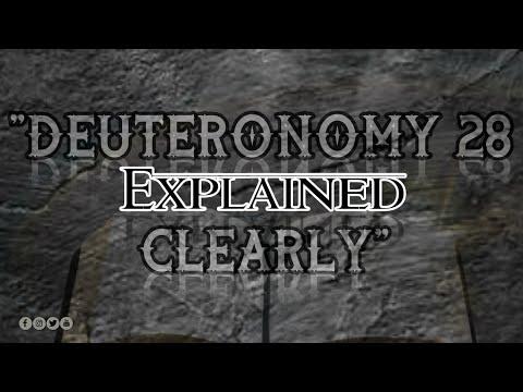 The Israelites: Deuteronomy 28 Explained Clearly