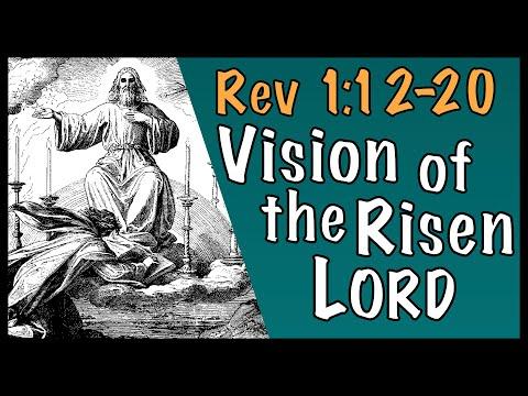 John's Vision of the Risen Lord (Revelation 1:12-20) (Live Teaching)