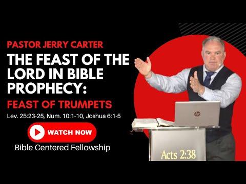 The Feast of The Lord in Bible Prophecy-Feast of Trumpets: Lev. 25:23-25, Num. 10:1-10
