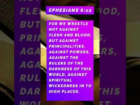 Bible Verse of The Day - Ephesians 6:12 #bibleverse #short #mattredman