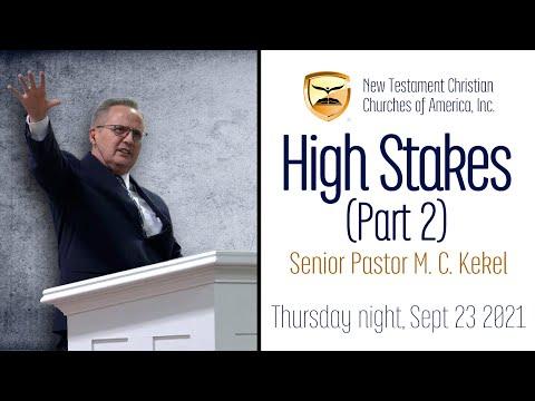 High Stakes, Part 2 — 1 Samuel 17:1-9 — Senior Pastor Michael Kekel